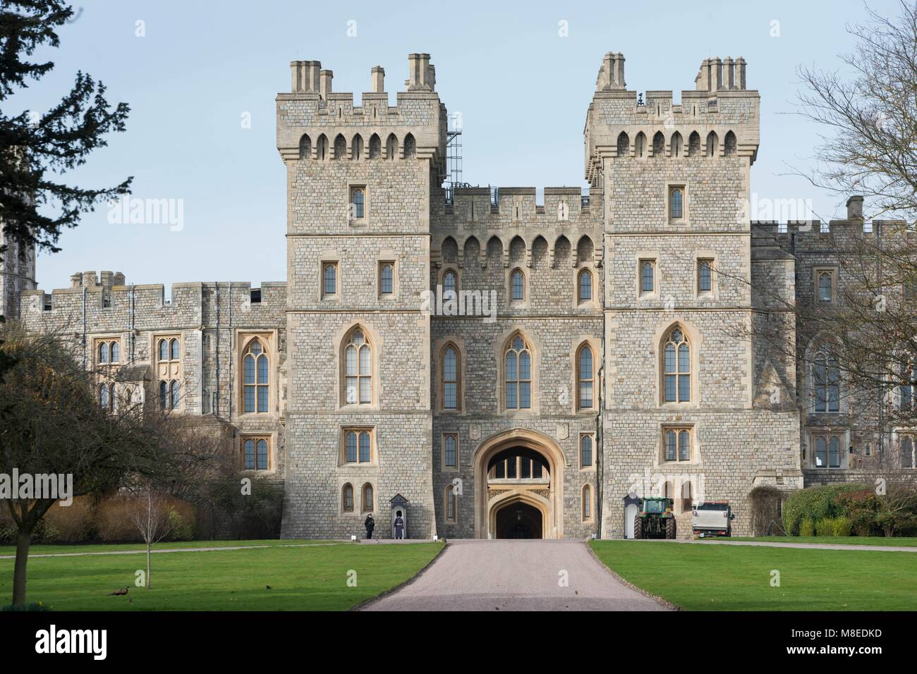 Windsor Castle - Windsor, UK (14/03/2018) | usage worldwide Stock Photo ...