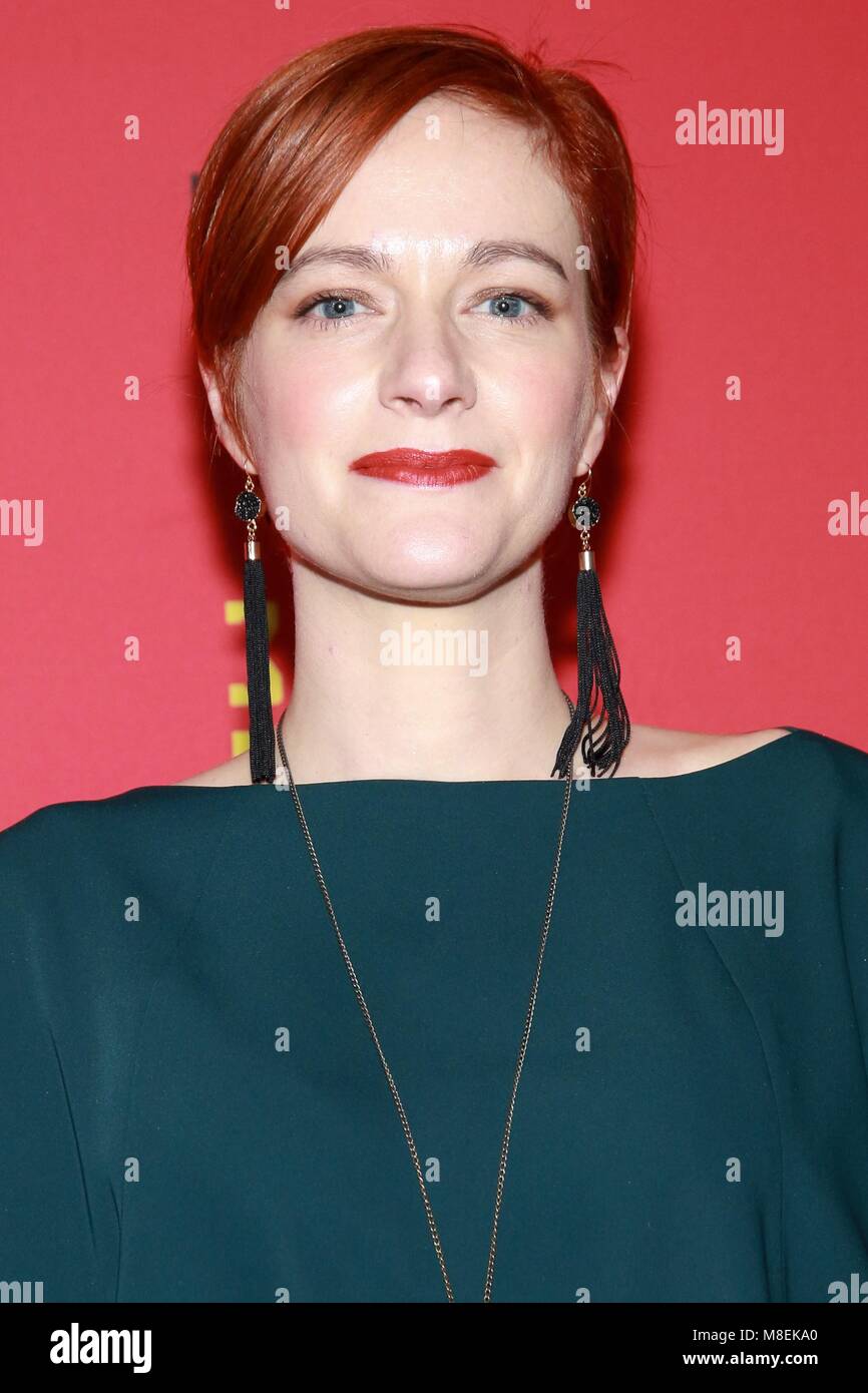 New York, NY, USA. 16th Mar, 2018. Suzy Jane Hunt at arrivals for THE AMERICANS Sixth and Final Season Premiere on FX, Alice Tully Hall at Lincoln Center, New York, NY March 16, 2018. Credit: Jason Mendez/Everett Collection/Alamy Live News Stock Photo