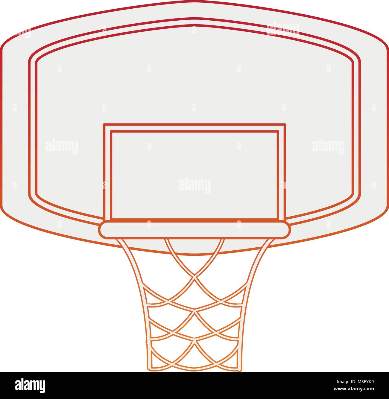 Basketball score board vector illustration graphic design Stock Vector