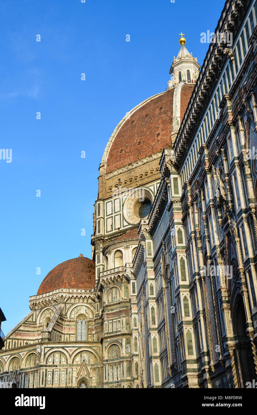 The Duomo in Florence, the Cathedral of Santa Maria del Fiore Stock ...