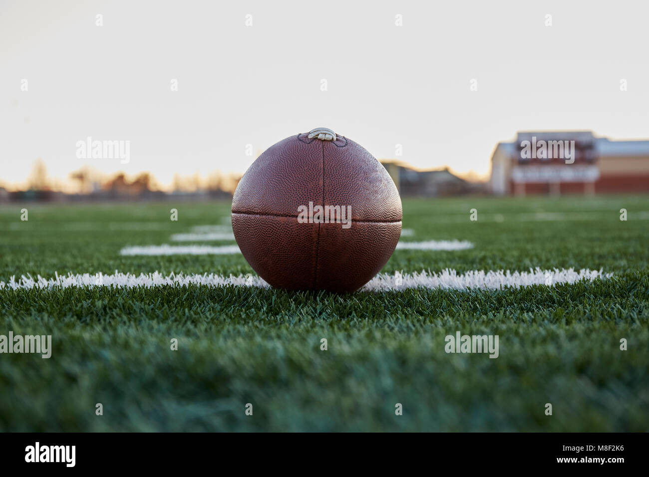 American football field no people hi-res stock photography and images -  Alamy