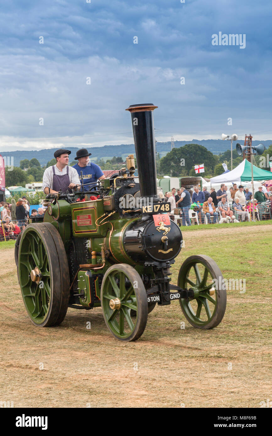 A 1920 Aveling Porter Convertible Tractor Nippy At The 2017 Norton Fitzwarren Steam Rally 