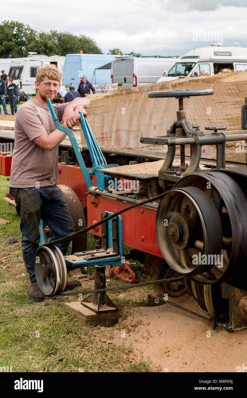 Steam driven saw hires stock photography and images Alamy