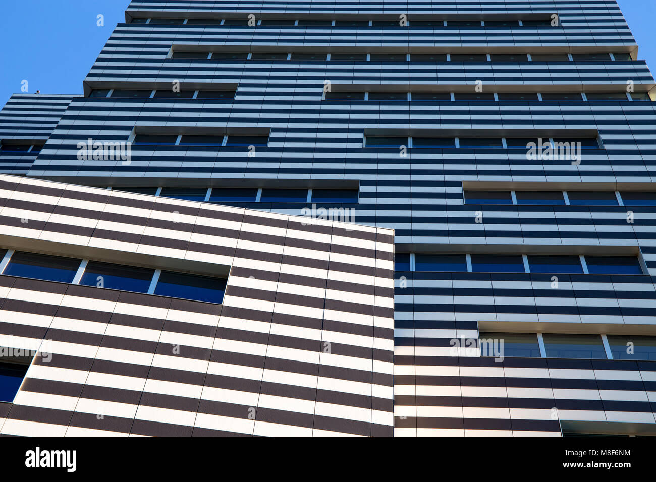 GENOA ITALY OCTOBER 30, 2016 - Siemens Building, the new headquarters of Genoa Siemens Italy / skyscraper / building / business / trade Stock Photo