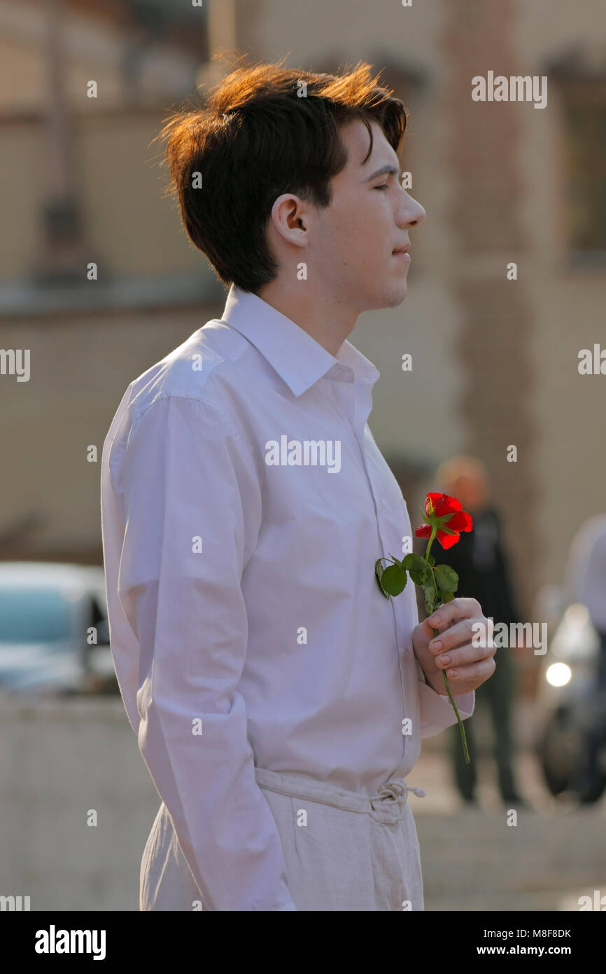 3rd Kielce Memory March at celebration 76th anniversary of Katyn