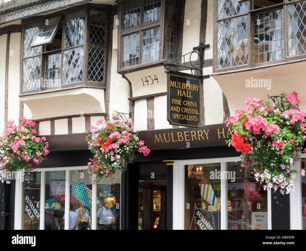 Mulberry Hall Stonegate York Yorkshire England Stock Photo Alamy