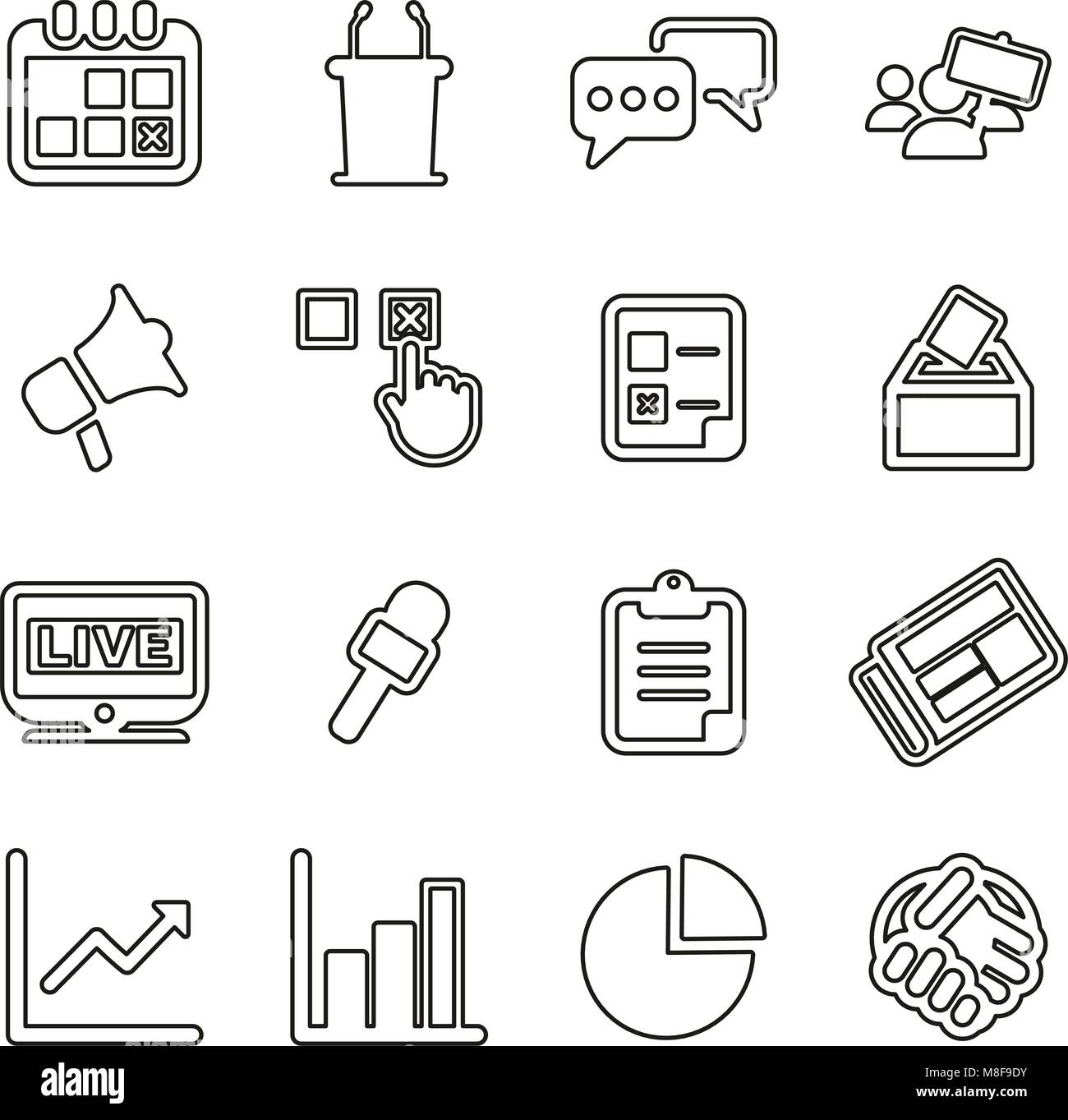 Conservative victory Stock Vector Images - Alamy