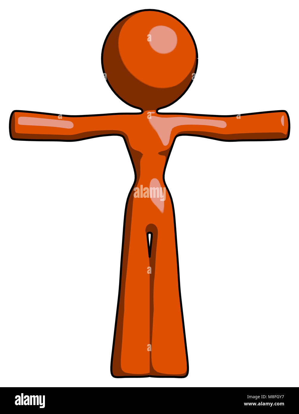 Strong Athletic Man T-pose Stock Photo 34517914 | Shutterstock