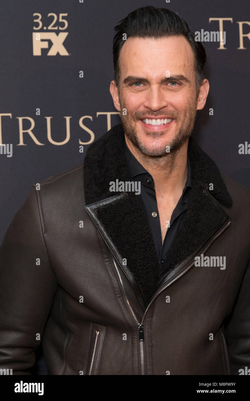 New York, NY March 15, 2018 Cheyenne Jackson attends FX Annual All