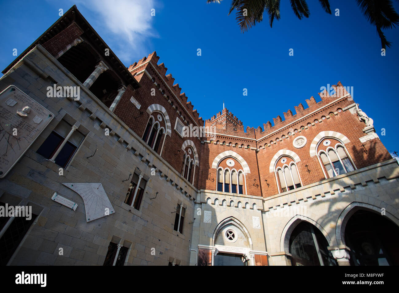 Genoa Castle D'albertis castle hi-res stock photography and images - Alamy