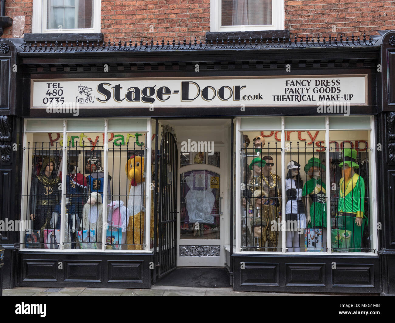 Stage Door Shop, Stockport Town Centre Shopping area, Merseyway Stock Photo