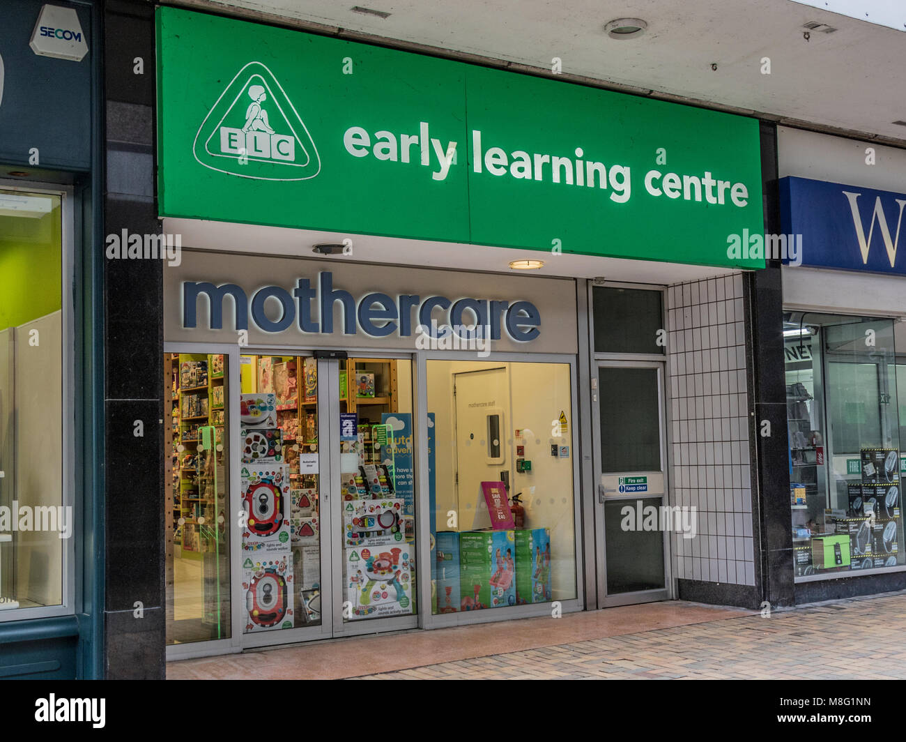 Mothercare early learning centre retail hires stock photography and