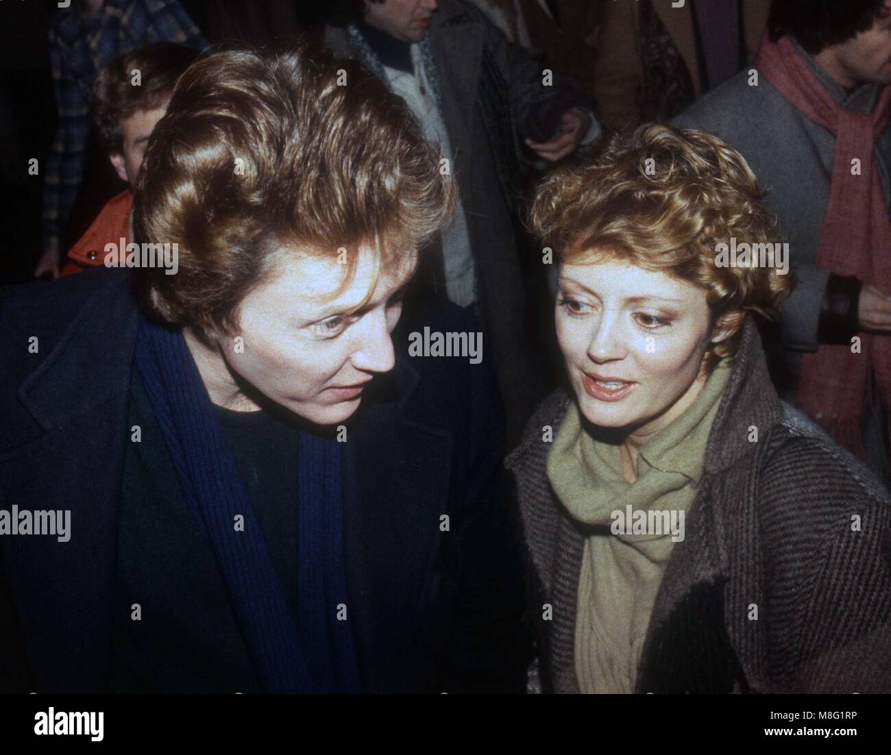 Christopher Walken Susan Sarandon 1982 Photo By Adam Stock Photo Alamy
