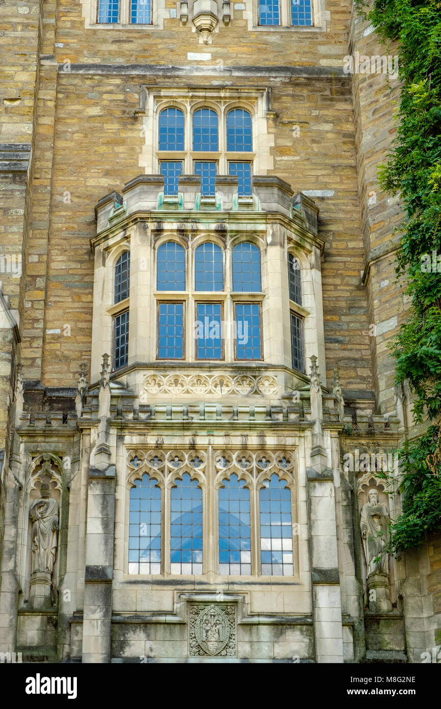 Cathedral College, Washington National Cathedral, 3510 Woodley Road NW, Washington DC Stock Photo