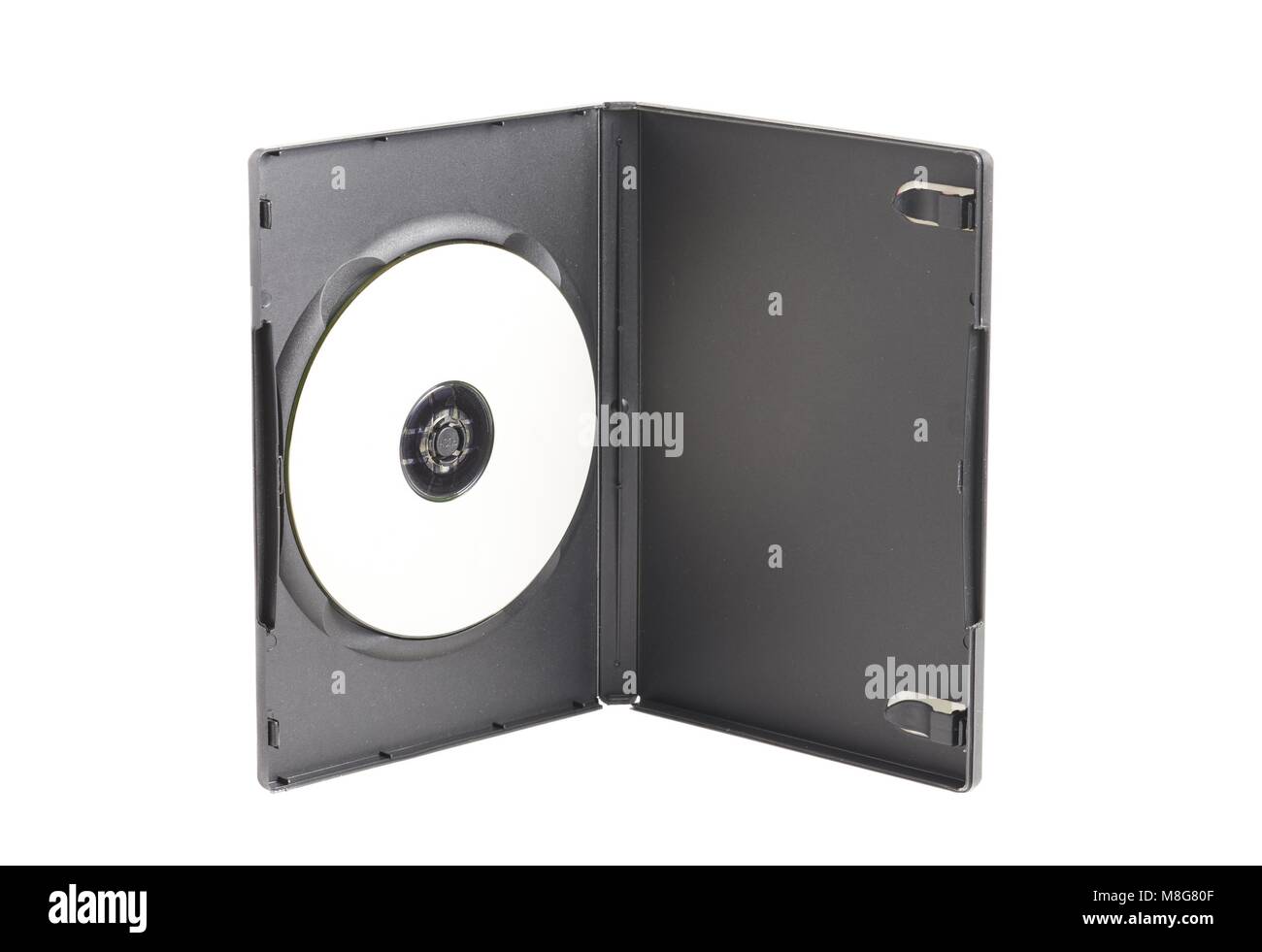 DVD in pastic case Stock Photo