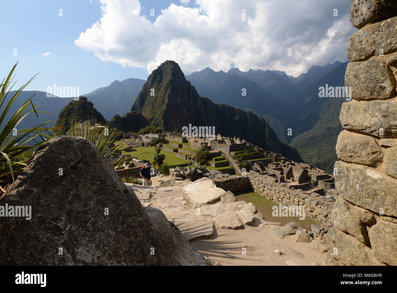 Machu picchu blue sky hi-res stock photography and images - Alamy