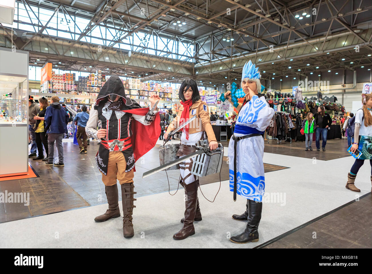 Manga comic convention hires stock photography and images Alamy
