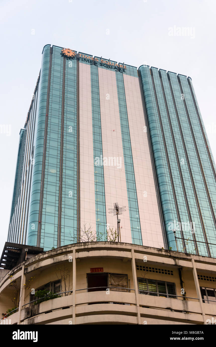 Times Square Tower skyscraper, Ho Chi Minh City, Saigon, Vietnam Stock ...