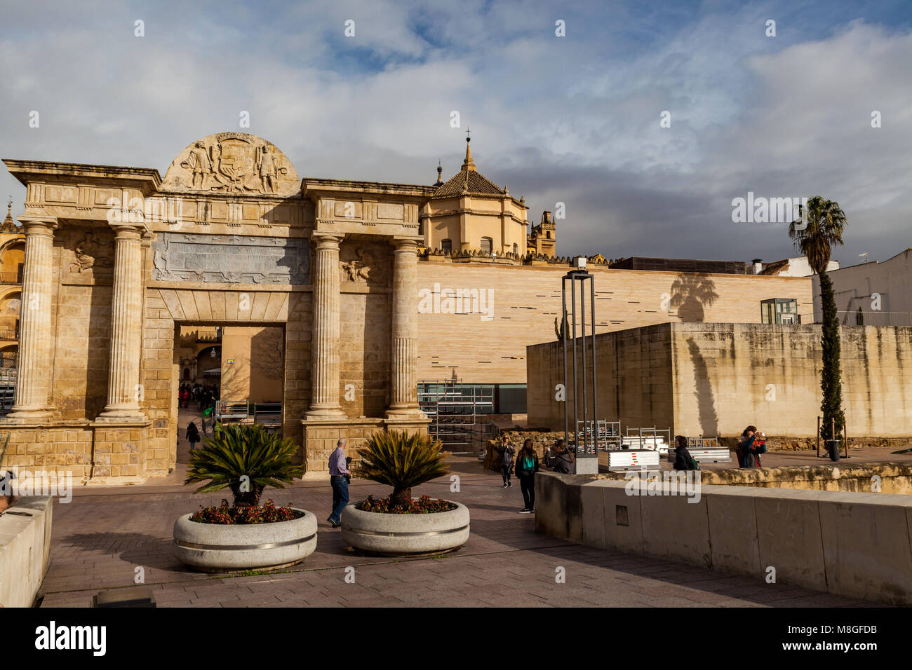 Puerta del Puente Stock Photo Alamy