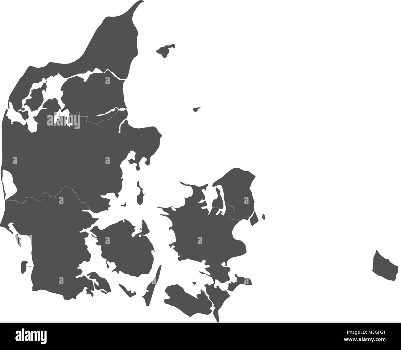 Map of split hires stock photography and images Alamy
