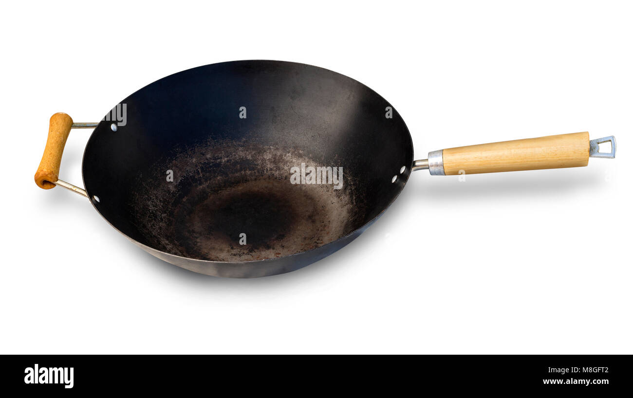 Old wok Cut Out Stock Images & Pictures - Alamy