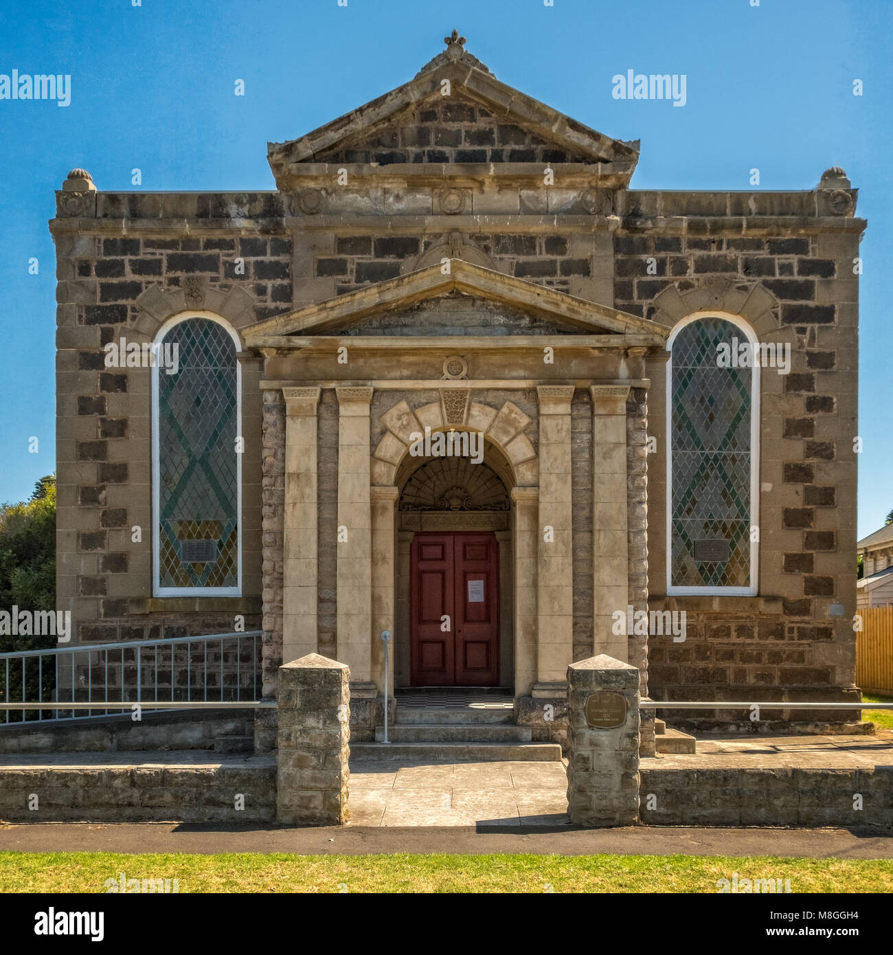 Port Fairy Uniting Church, Port Fairy, Victoria, Australia Stock Photo