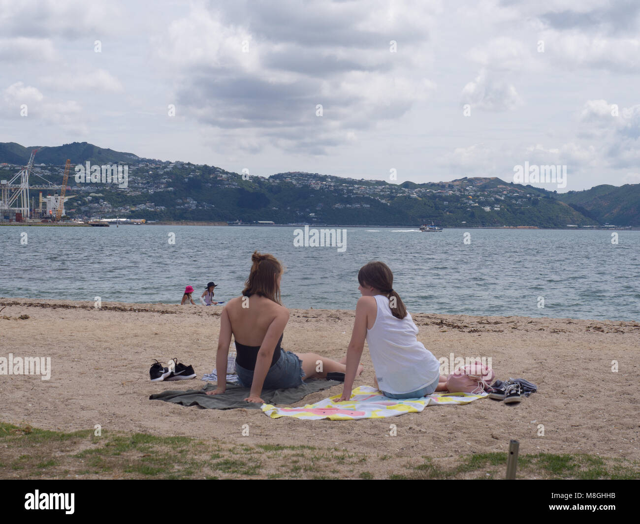 Two beach towels hires stock photography and images Alamy