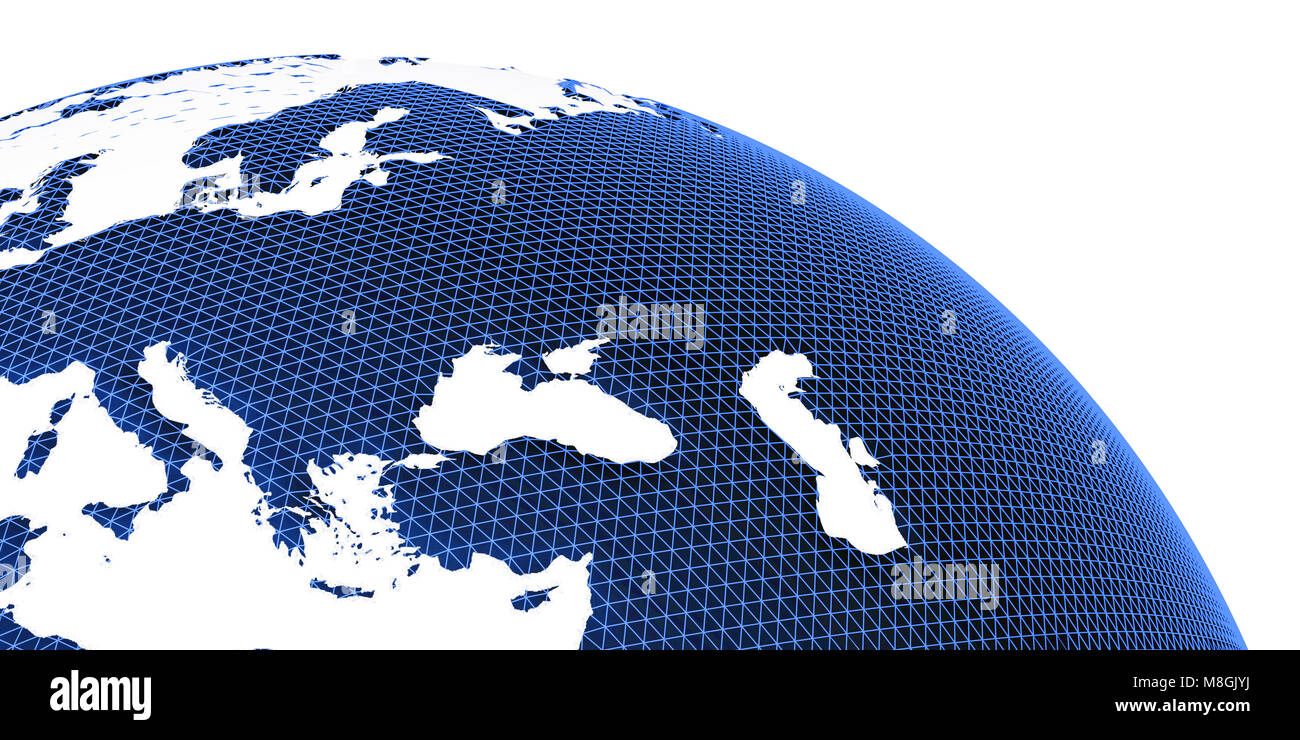World concept planet Earth 3d rendering Stock Photo - Alamy