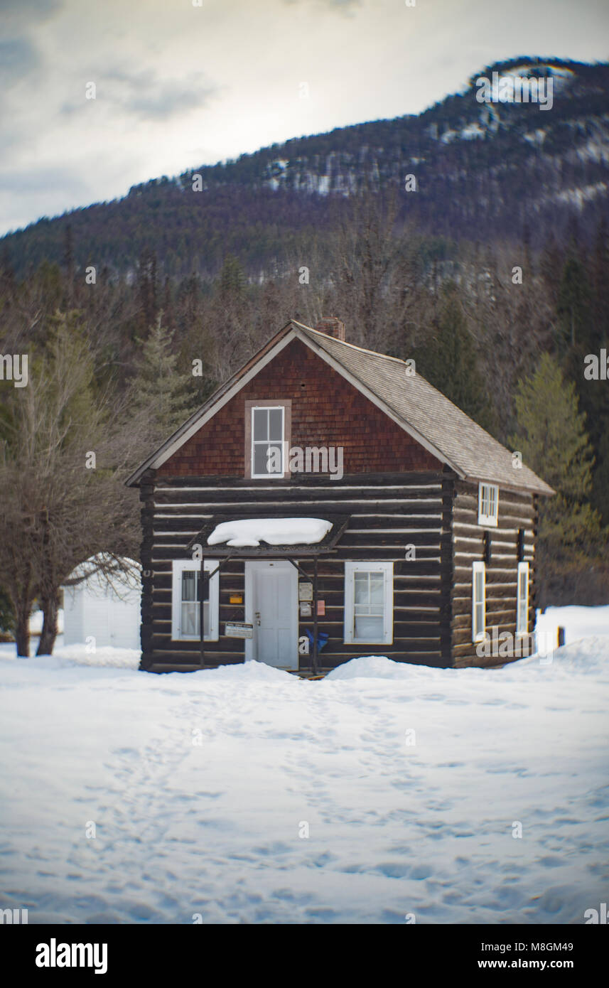 Mountain Cabin Remote Landscape Stock Photos Mountain Cabin