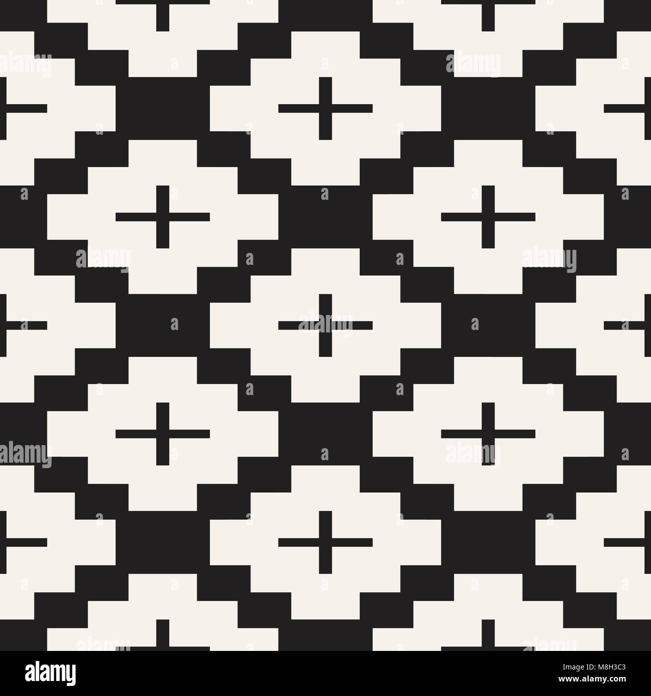 Repeat Tile Design Seamless surface geometric design. Repeating tiles ornament background ...