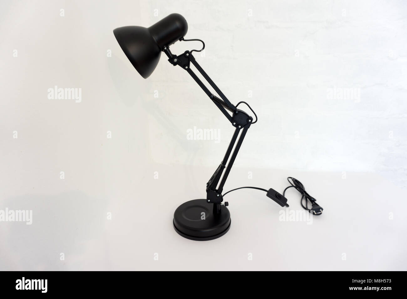 Table Lamp stands on a white background Stock Photo Alamy