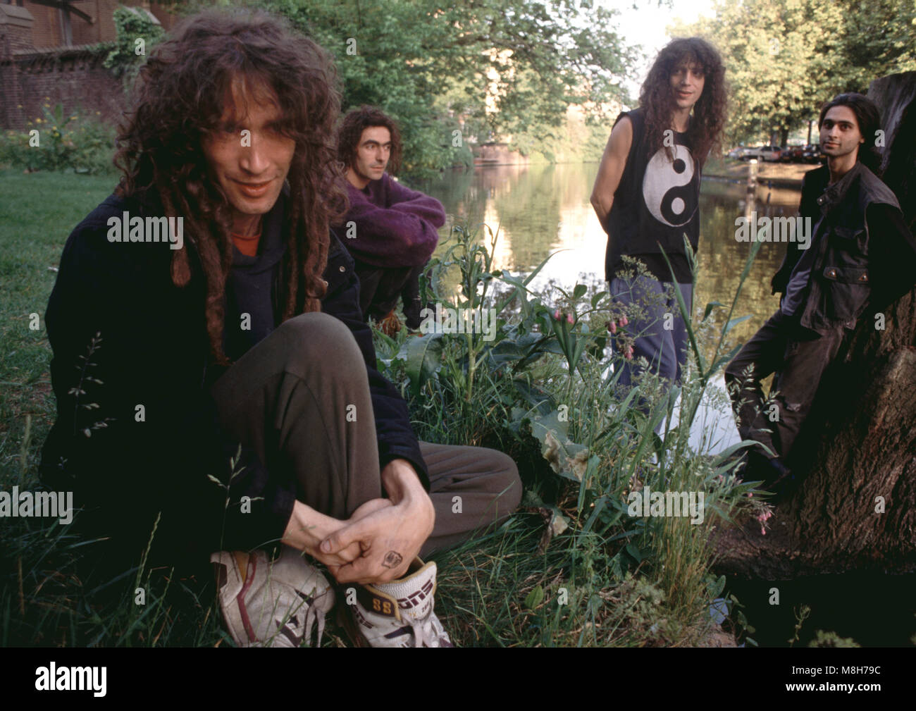 Ozric Tentacles Amsterdam May 1993 Stock Photo