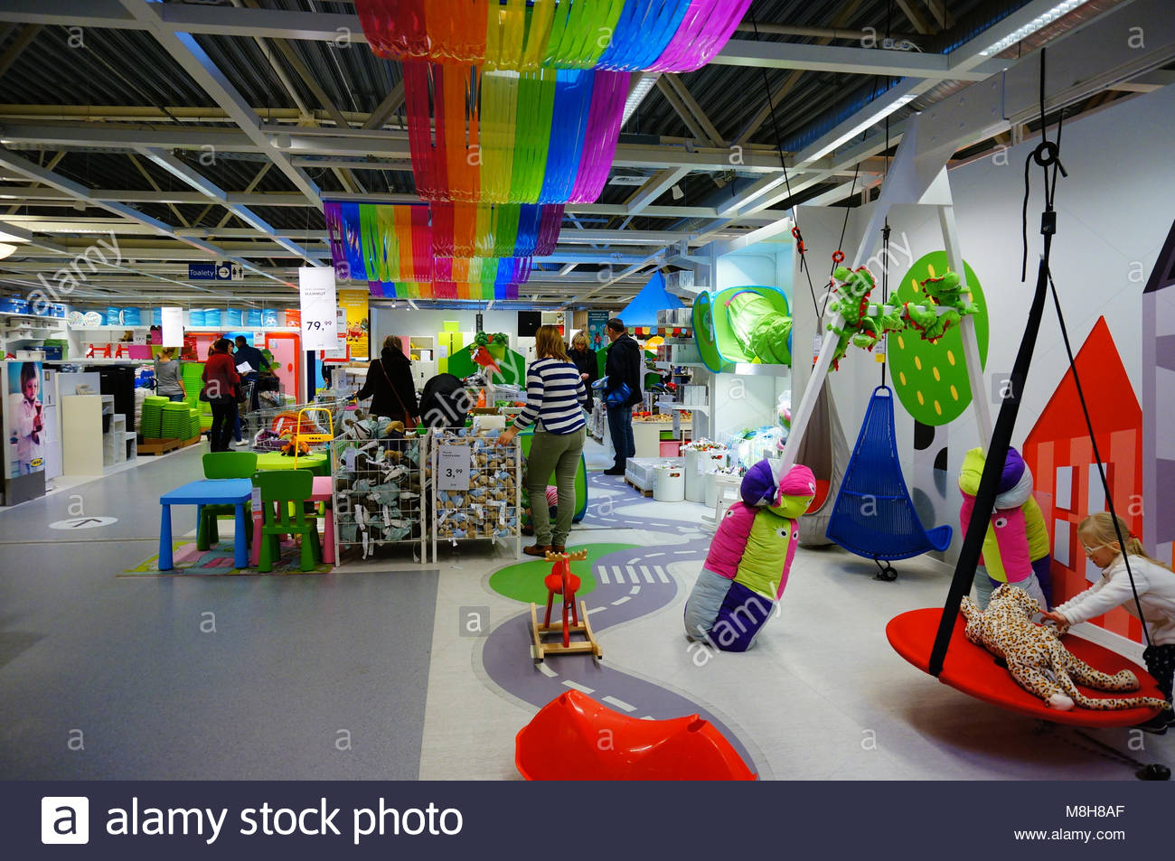 the toy department