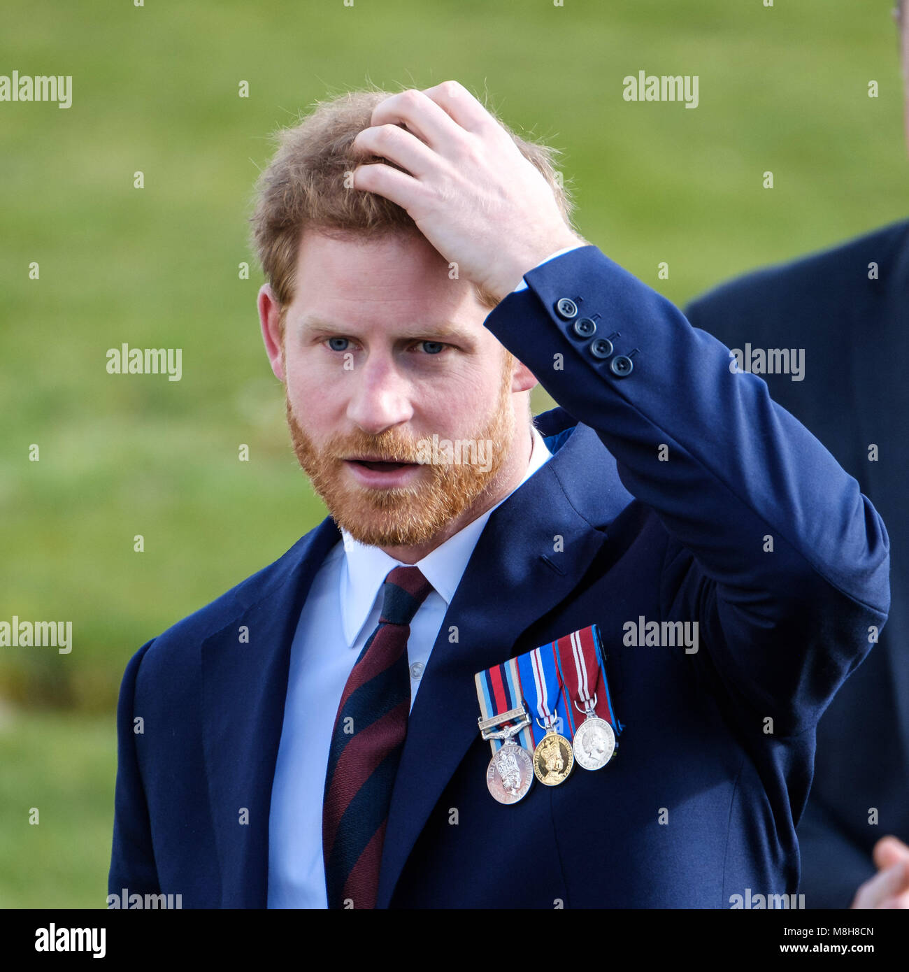 Prince Henry of Wales KCVO at the Museum of Army Flying, Middle Wallop