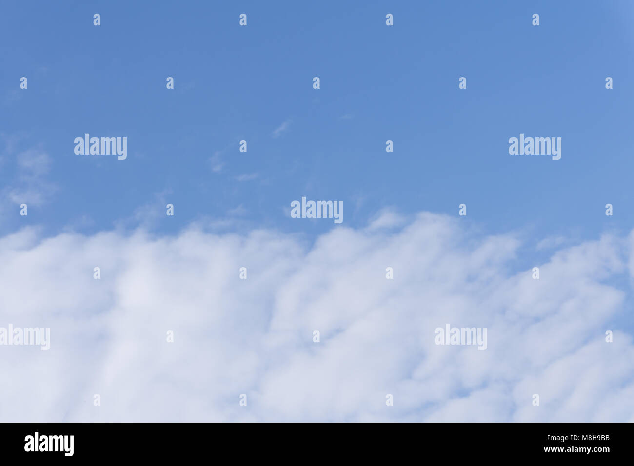 White clouds against the blue sky, background Stock Photo - Alamy
