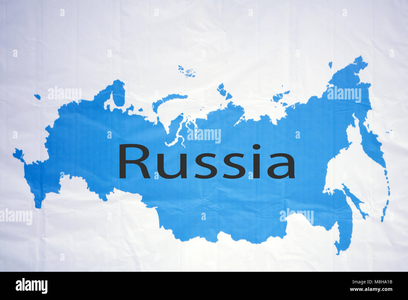 Russia political map hi-res stock photography and images - Alamy