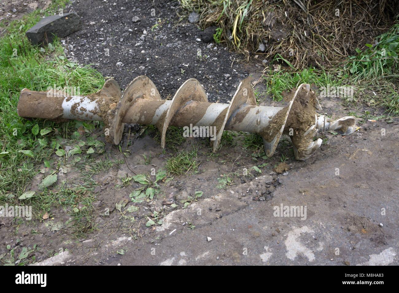 drilling drill ground drilling engineering industrial mining Stock