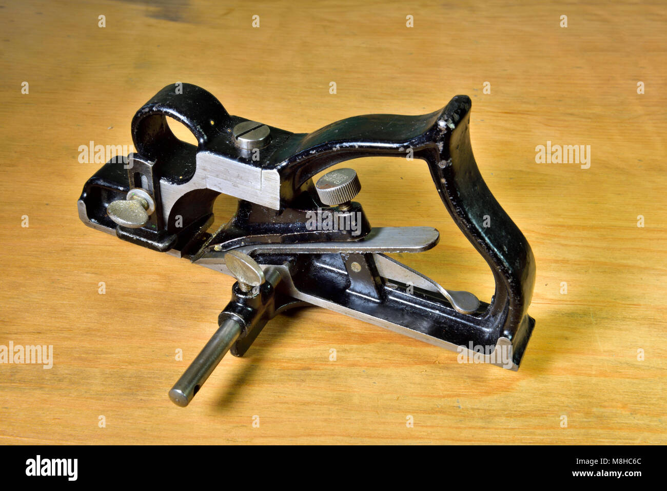 Stanley 278 rabbet and fillitster woodworking plane, made from 1915 to 1943 Stock Photo