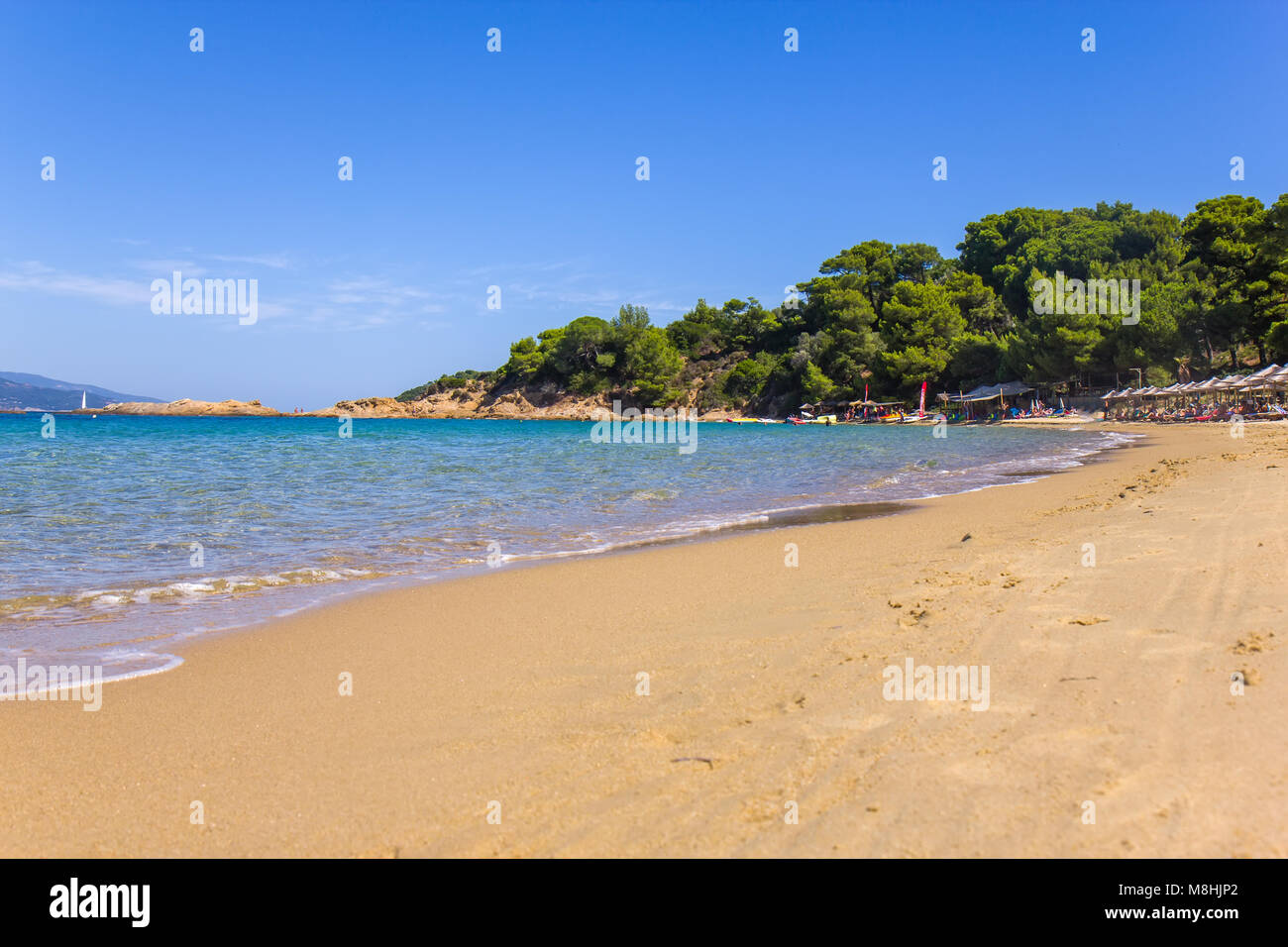 Banana beach skiathos hires stock photography and images Alamy