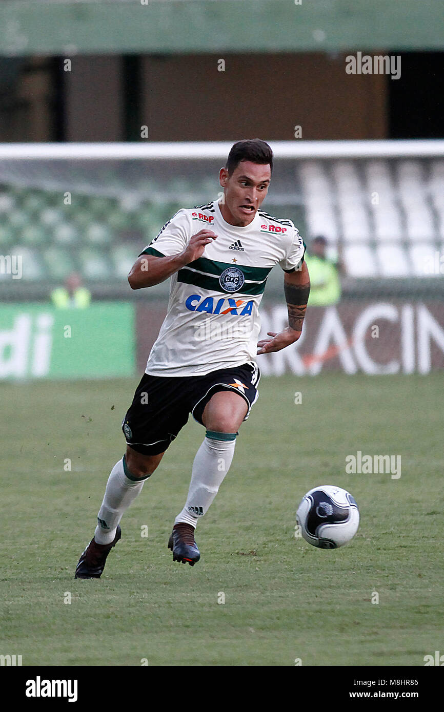 Curitiba, Brazil. 17th Mar, 2018. Fabricio Alvarenga do Coritiba during  Coritiba x Cianorte, a match valid for the 4th round of the Caio Junior Cup  held at the Major Antônio Couto Pereira