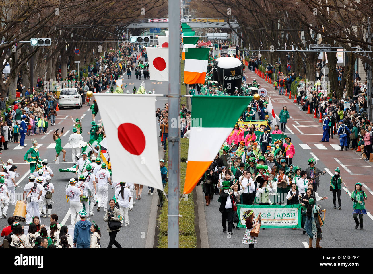 st patricks day toyko