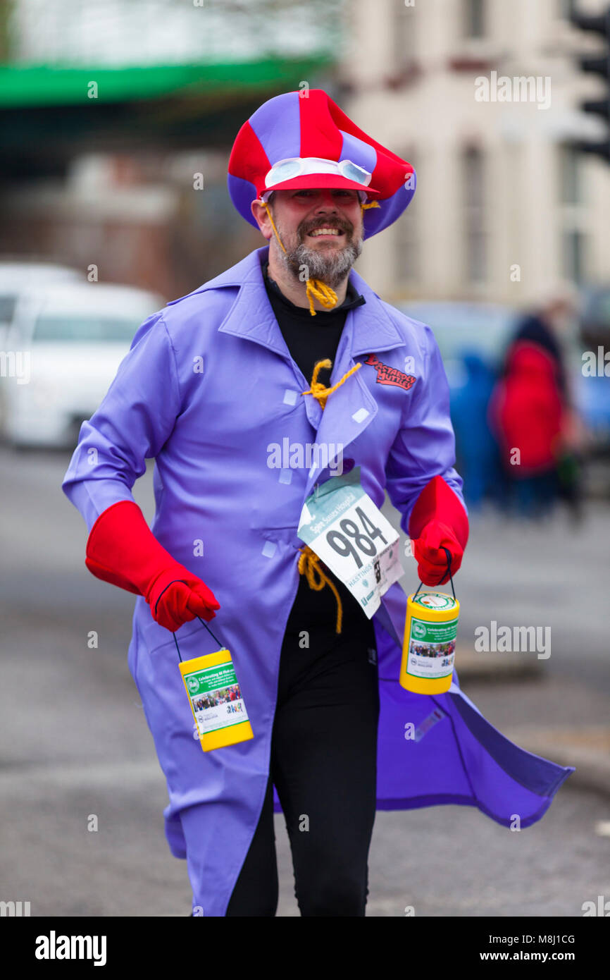 hastings half marathon runner Stock Photo Alamy