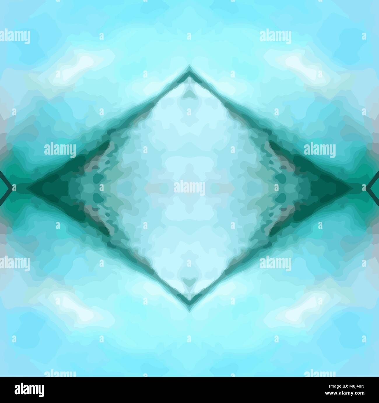 blue green abstract landscape wallpaper Stock Vector Image & Art - Alamy