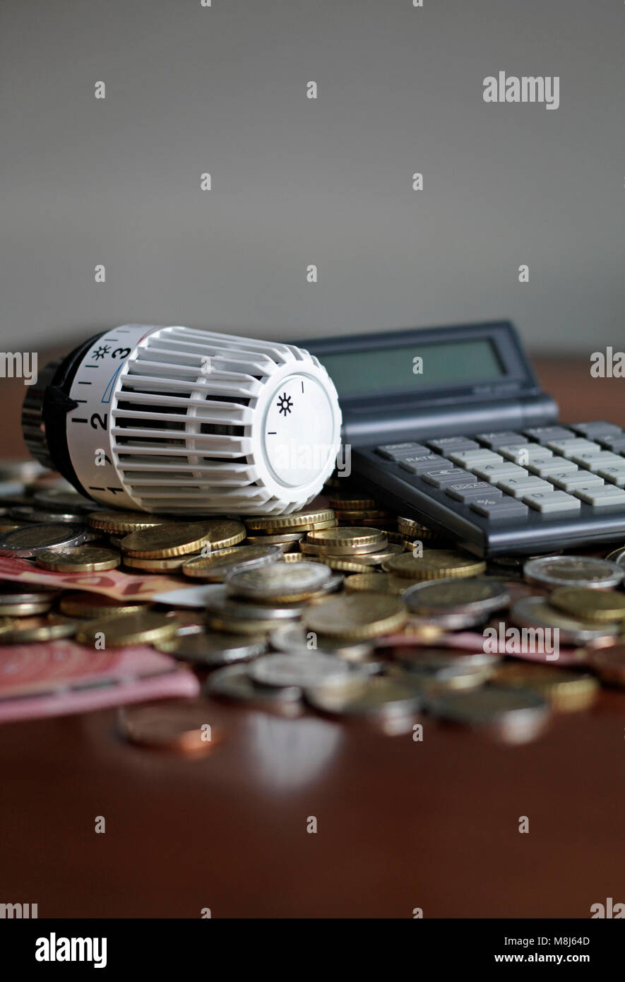 Energy cost heating bill Stock Photo Alamy