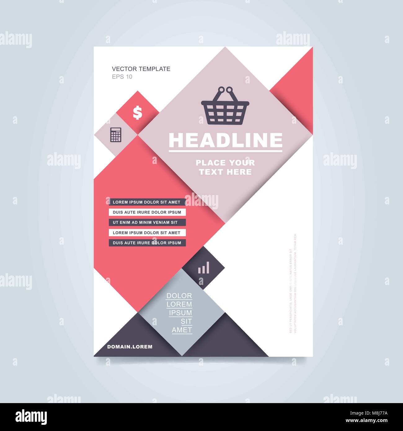 Brochure layout design vector illustration Stock Vector Image & Art - Alamy