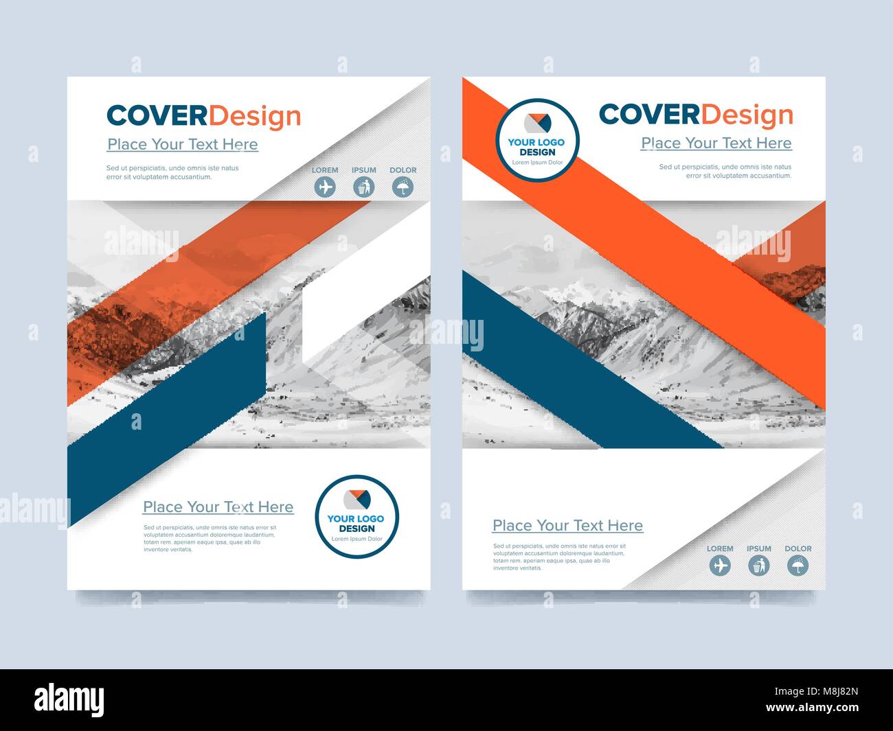 Brochure layout design vector illustration Stock Vector Image & Art - Alamy