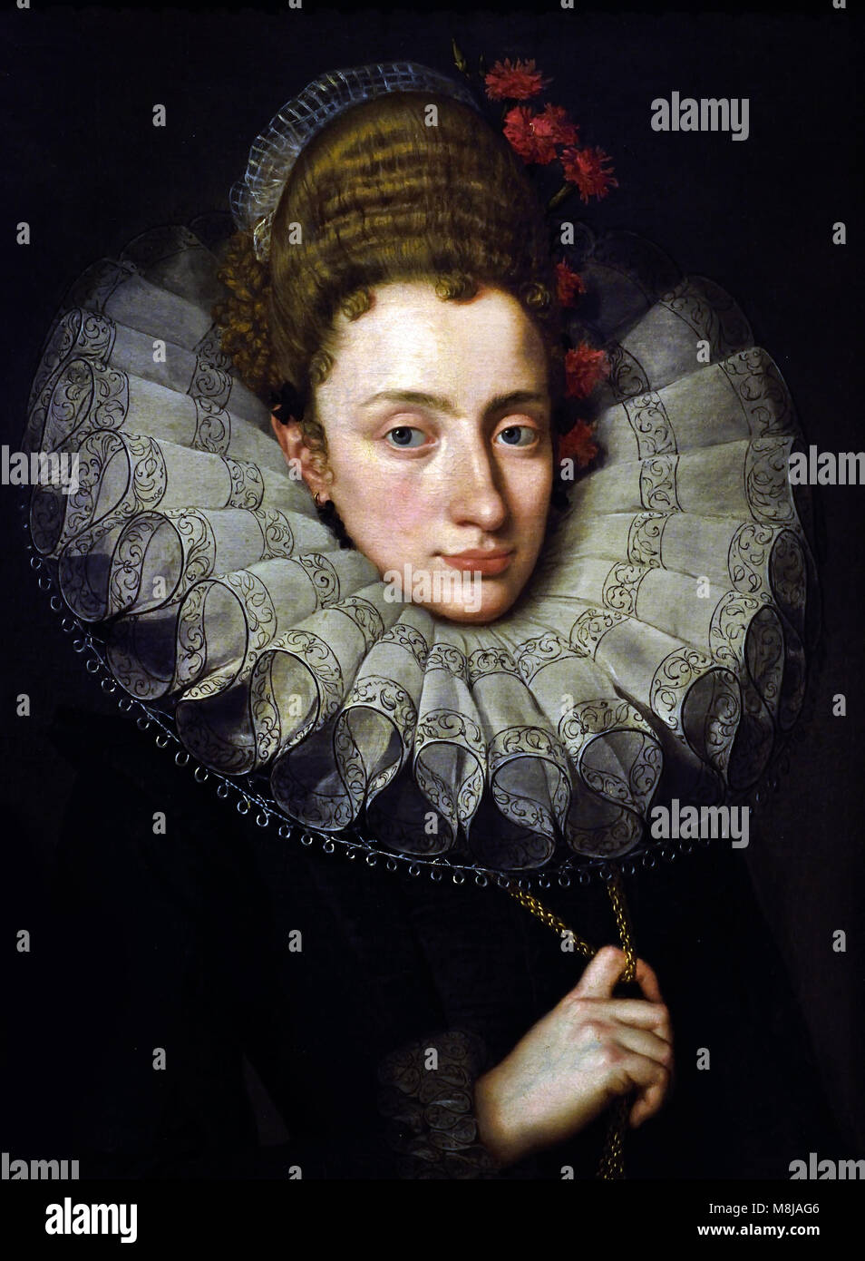 Portrait of a woman 17th century frans ii pourbus hi-res stock ...