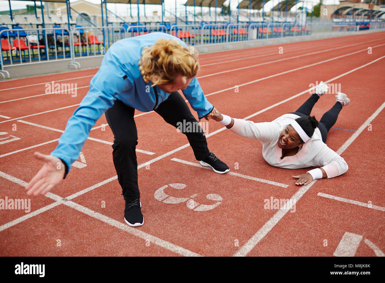 Crawling to finish Stock Photo - Alamy