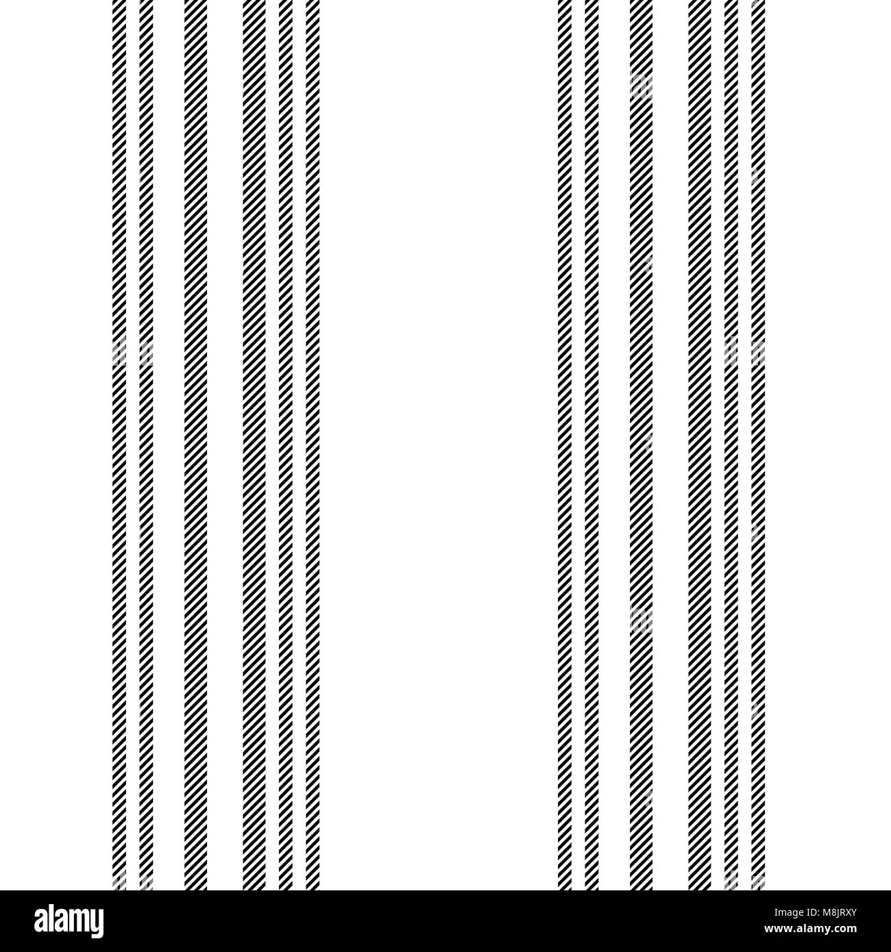 Black white diagonal lines seamless pattern. Vector illustration Stock ...