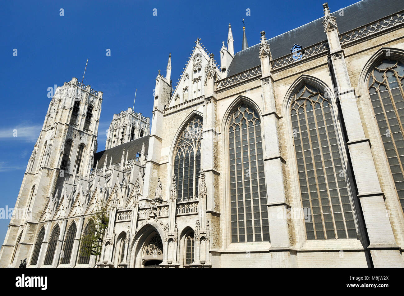 Brabantine Gothic CoCathedrale collegiale des Ss Michel et Gudule / Collegiale Sint Michiels en